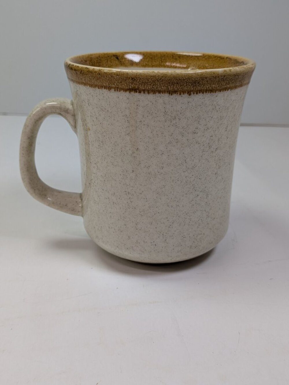 Mikasa Stone Manor Coffee Mugs Set of 3 Vintage F5800 Brown Earth Stoneware - Picture 9 of 10